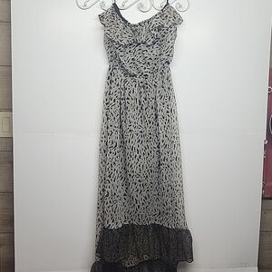 Royal Love leopard print sleeveless dress